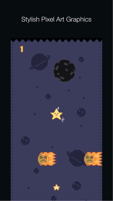 Falling Pixel Star screenshot 3