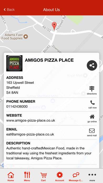 Amigos Pizza Place screenshot 4