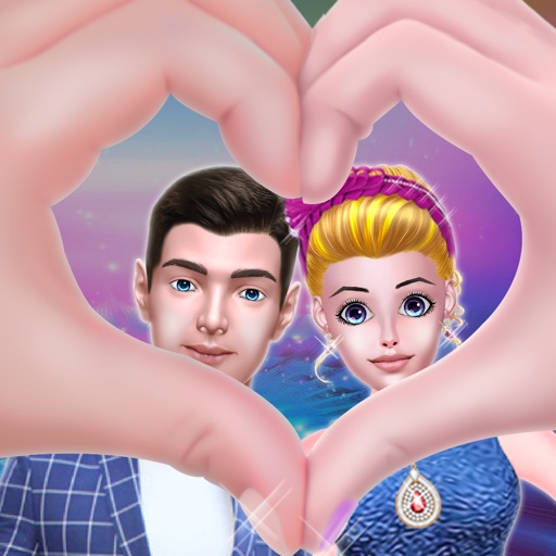 Valentine Dating Love Story Icon