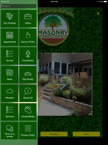 Fernandez Masonry Landscaping screenshot 2