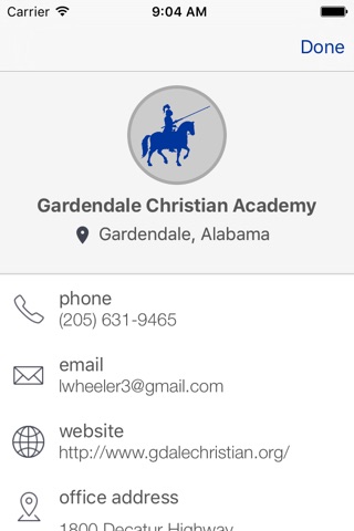 Gardendale Christian Academy screenshot 2