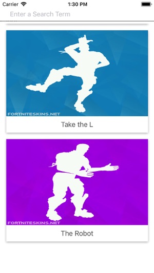 Dances and Emotes for Fortnite