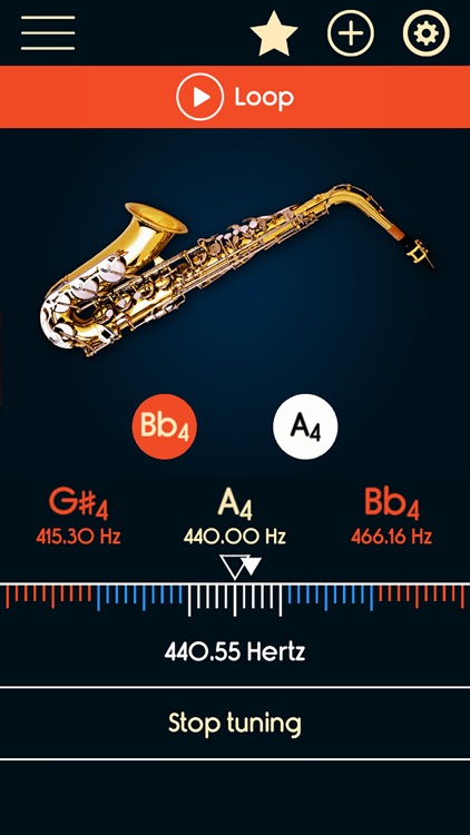 Saxophone Tuner