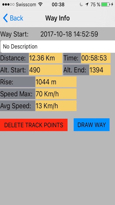 GPS tracking, Speed, Distance screenshot 4