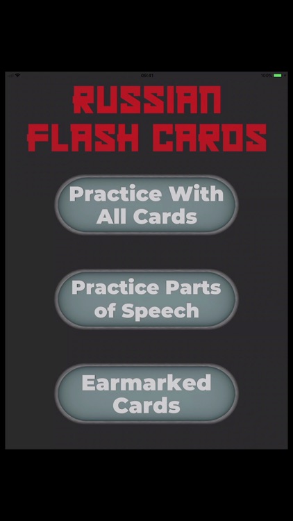 Russian Flashcards Set