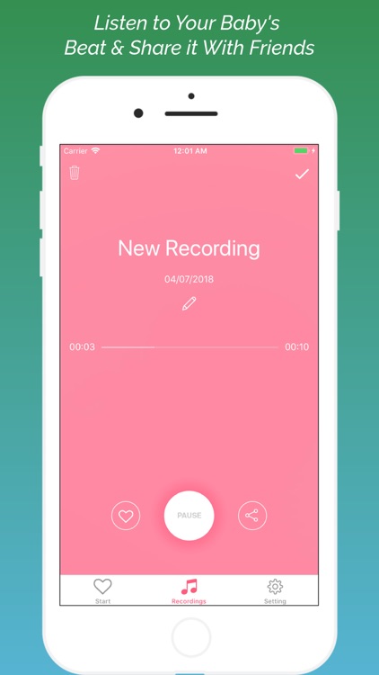 heartbeat listener app