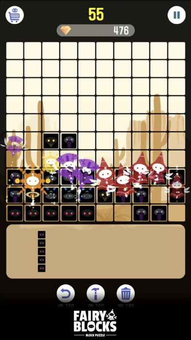 頭が良くなるブロック パズル ゲーム FairyBlocksのおすすめ画像3