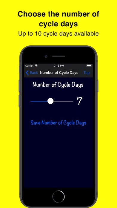 CycleDays screenshot 2