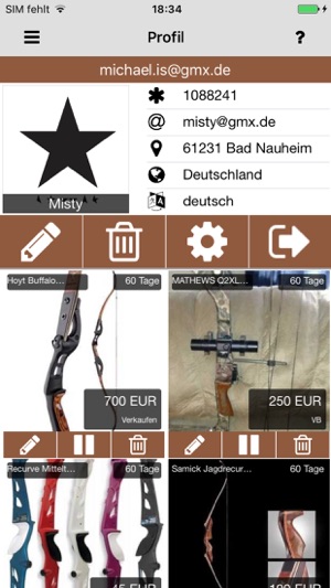 ARCHERY - Flohmarkt und Servic