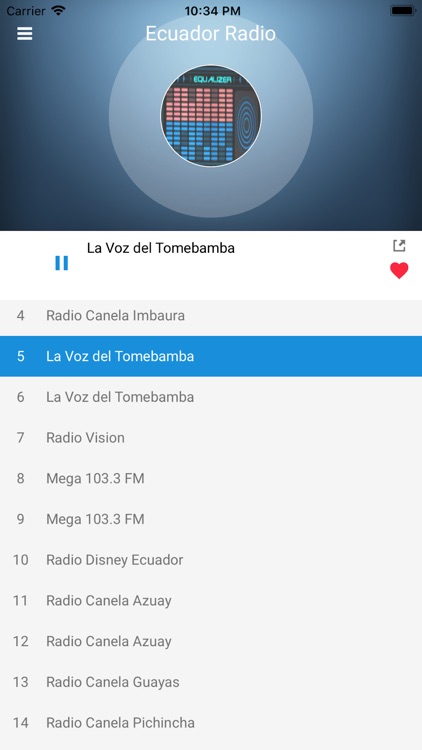 Ecuador Radio Station: Spanish screenshot-3
