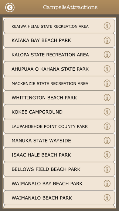 Great - Hawaii Camps & Trails screenshot 3