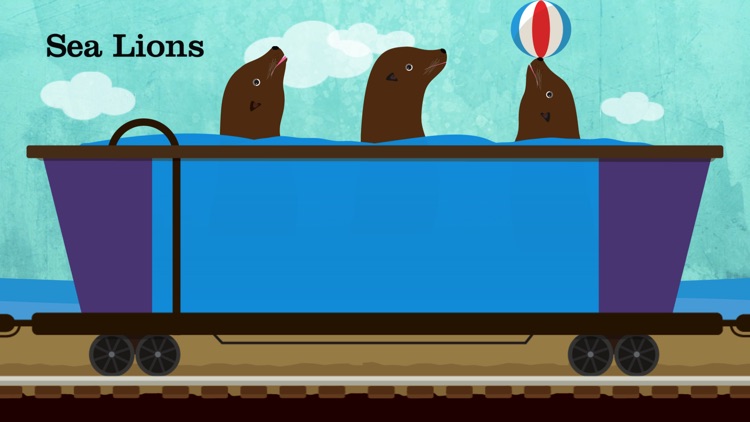 Peek-a-Zoo Train