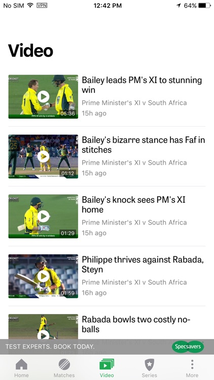 Cricket Australia Live