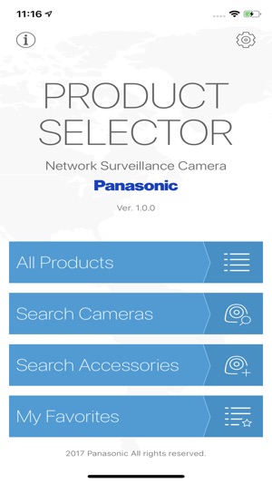 Panasonic Product Selector