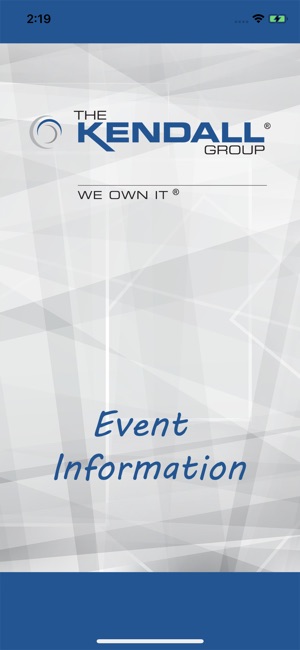 Kendall Group Event App