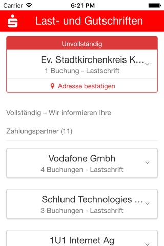 Kontowechsel Sparkassenkunden screenshot 2