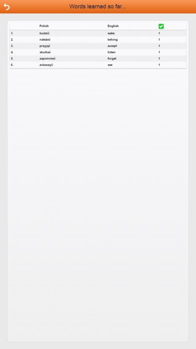 Learn Polish Words 2.6.1 IOS -