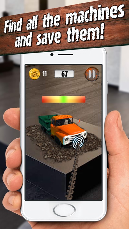 AR Pulling Chained Truck