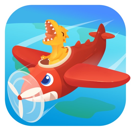Dinosaur Plane - Game for kids