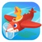 Jump into a plane to navigate around the world and visit friends in famous places