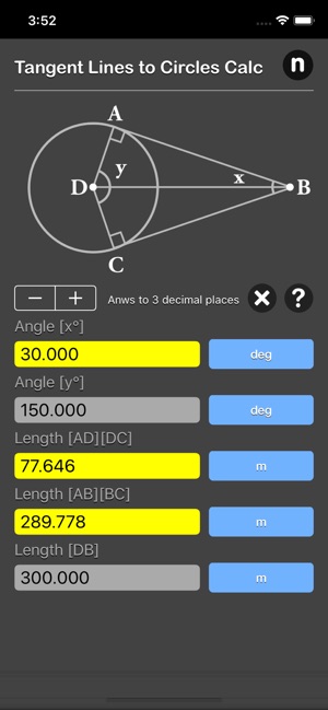 Tangent Lines to Circles Calc(圖4)-速報App