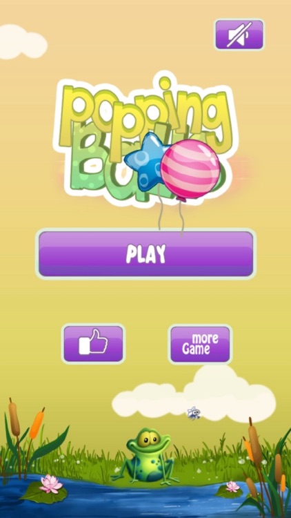 Pop Balloons Frog