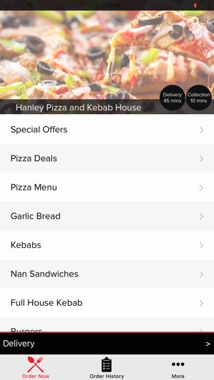 Hanley Pizza and Kebab House(圖2)-速報App