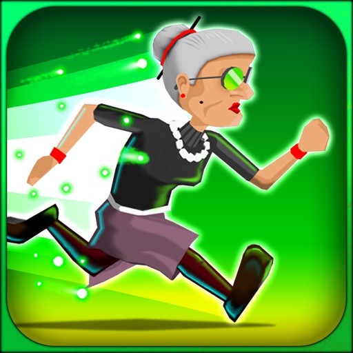 Angry Gran Radioactive Run iOS App