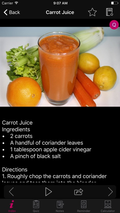 Juice Recipes Encyclopedia screenshot 4
