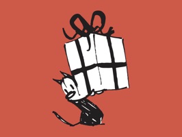 Spread some laughs and cheer with this holiday-themed sticker pack featuring characters from the beloved MUTTS comic strip