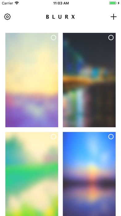 Blur X - personalize wallpaper screenshot 4