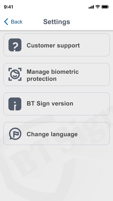 BT Sign screenshot 4