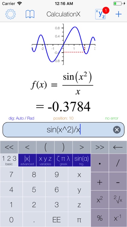 Calculation X pro: Calculator screenshot-3