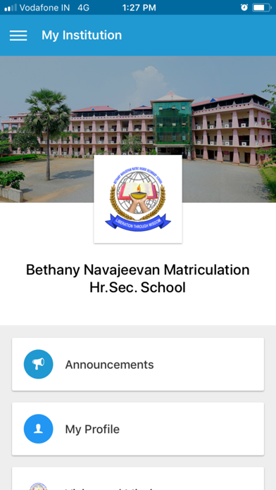 Bethany Navajeevan HSS screenshot 2