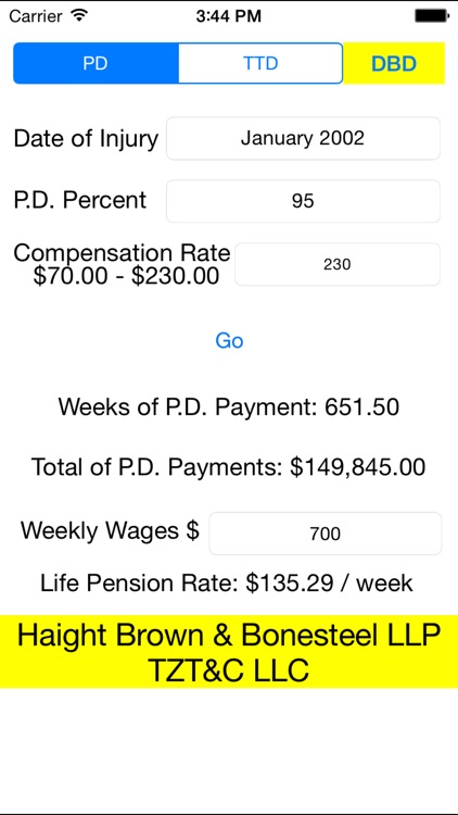 iComp Calculator