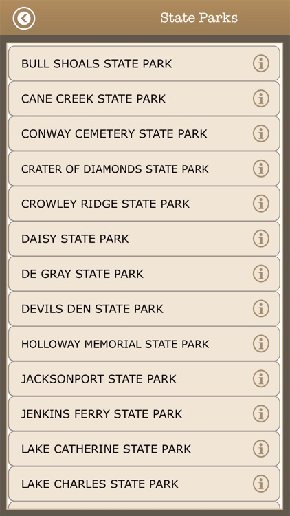 Arkansas Camps & Trails,Parks screenshot-4