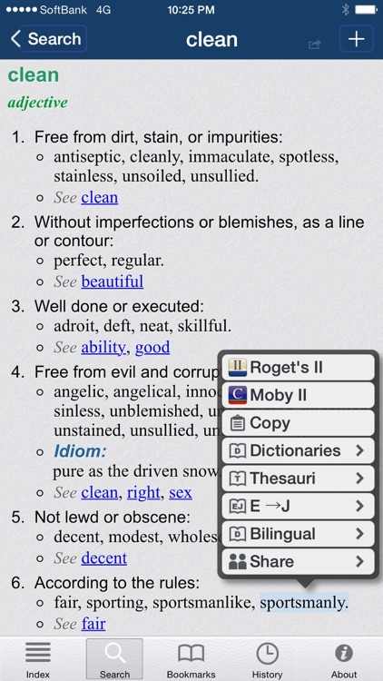 Roget's II: New Thesaurus