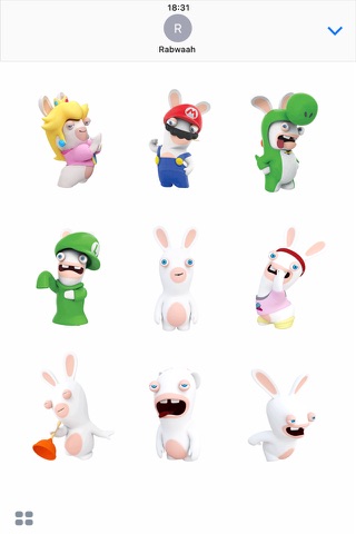 Rabbids Stickers screenshot 2