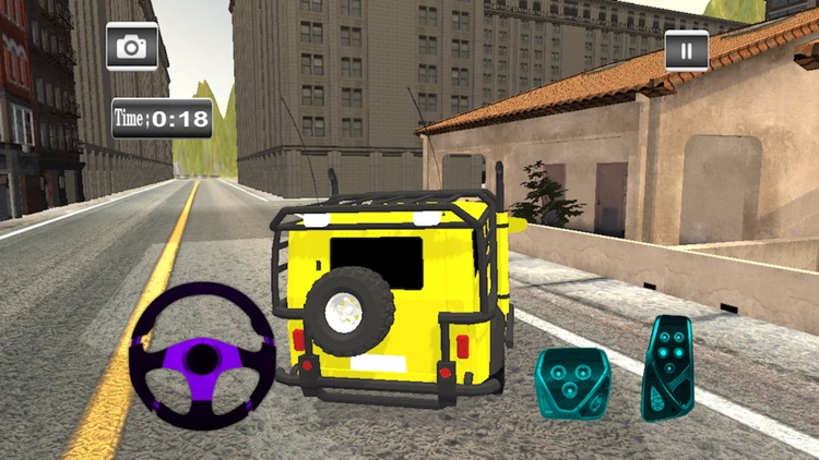 City Jeep Driving Simulator