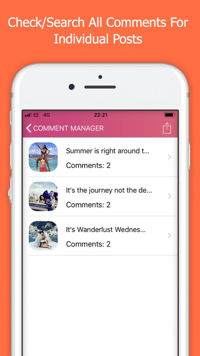 Comments Manager For Instagram screenshot 3