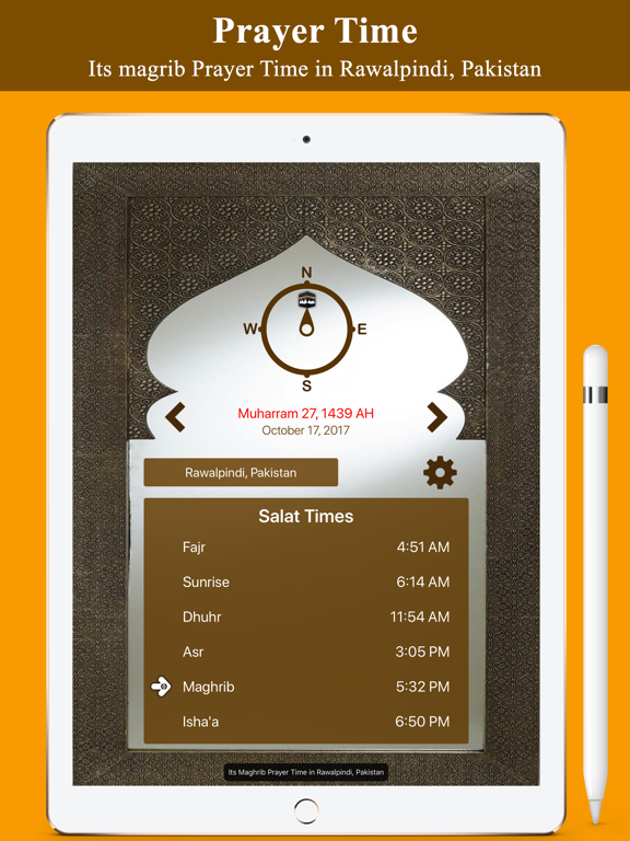 Prayer Times & Qibla Direction screenshot 2