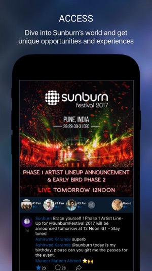 OFFICIAL SUNBURN APP(圖1)-速報App