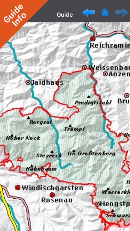 Kalkalpen National Park - GPS Map Navigator