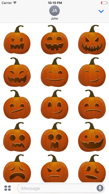 Halloween Pumpkin Emoji Fc