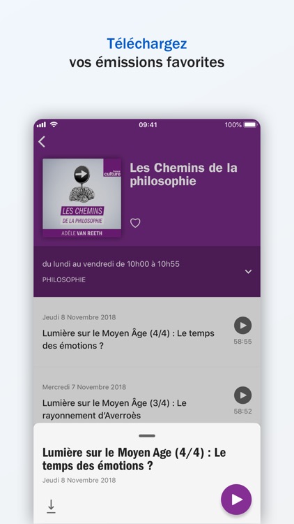 Radio France - direct, podcast screenshot-4
