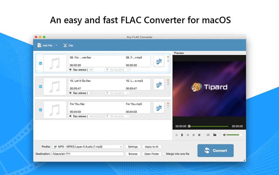 Flac converter