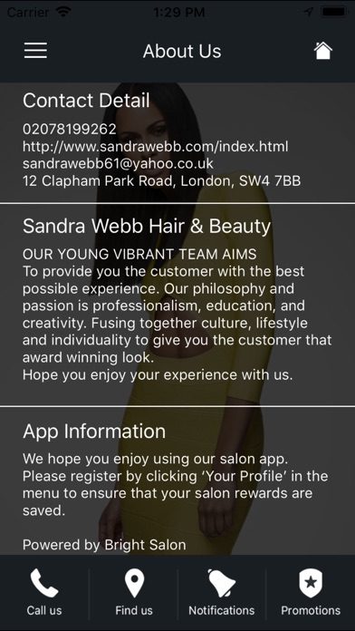 Sandra Webb Hair and Beauty screenshot 2