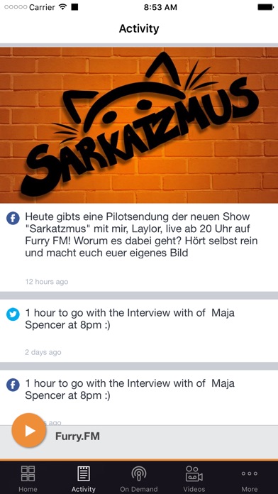 Furry.FM screenshot 2