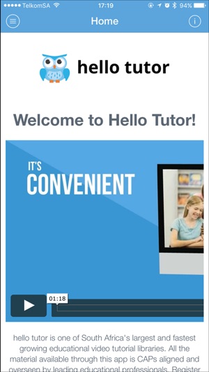 Hello Tutor