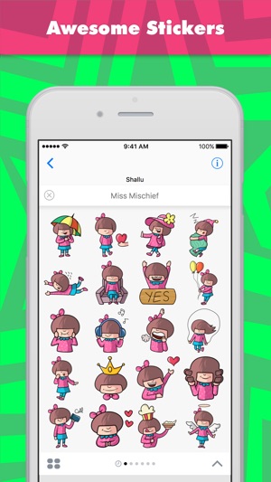 Miss Mischief stickers(圖1)-速報App